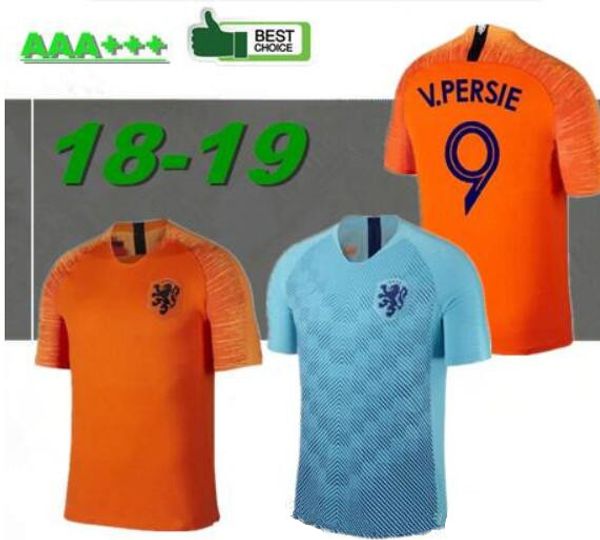 

2018 19 holland occer jer ey home orange netherland national team jer ey memphi neijder 18 19 v per ie dutch football hirt