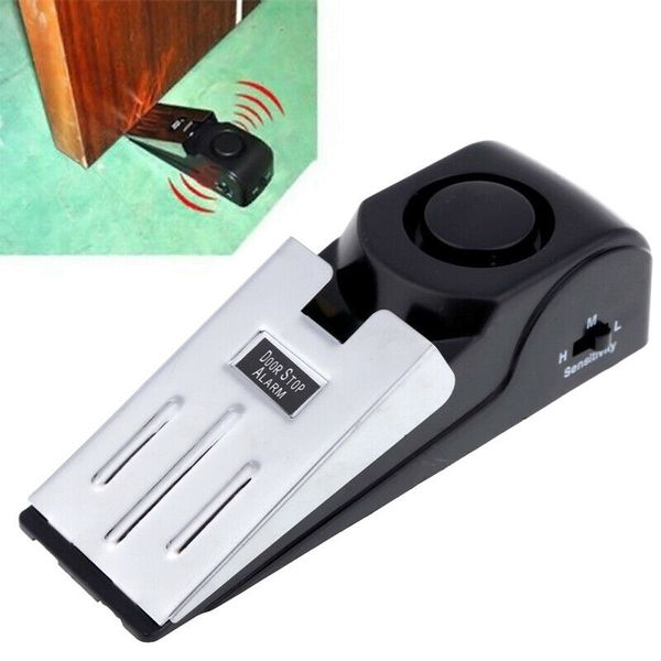 

2019 new door salarm wireless home travel security portable system safety wedge alert door burglar alarm home door salarm