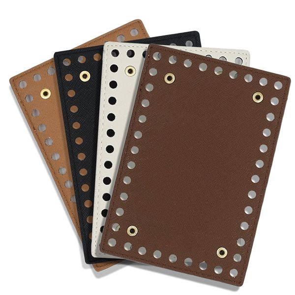 

2pcs handmade diy 16cm 16*11cm replacement bag handbag tray bottom knitting accessories, Black