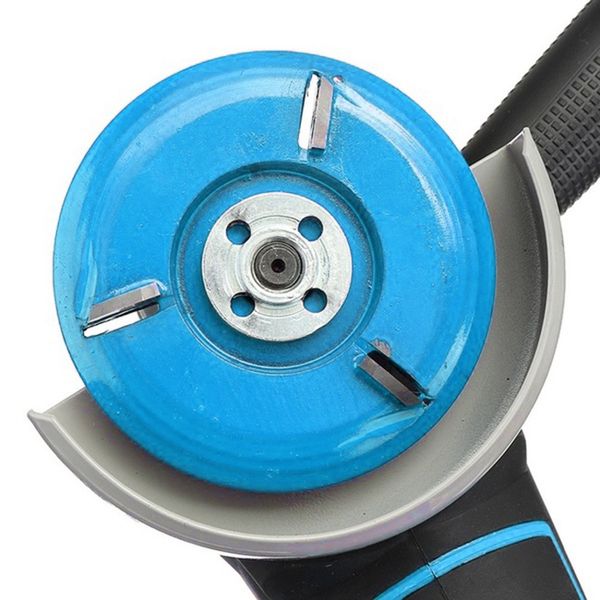 

power wood carving disc angle grinder woodworking turbo plane for 16mm 90mm aperture angle grinder attachment milling cutter