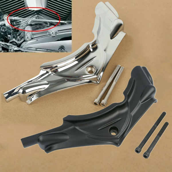 

motorcycle cylinder base side cover for touring 2007-2016 dyna 2006-2017 15