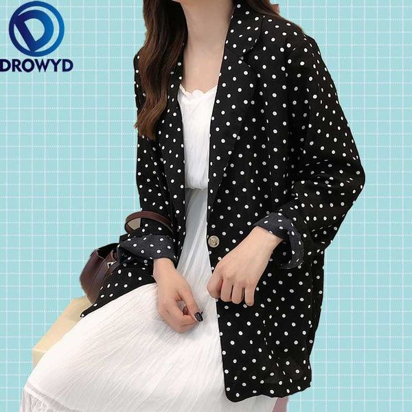 

women black blazers 2020 beautiful fashion lady office pockets jackets suit coat casual loose long sleeve formal work blazer, White;black