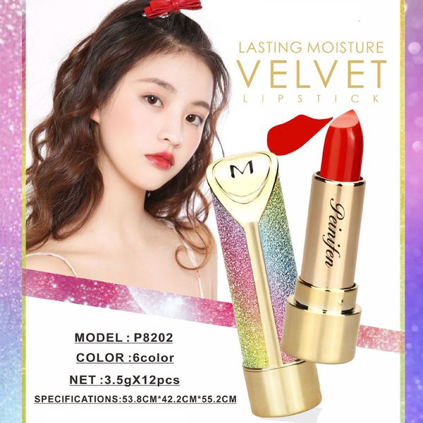 

1 pcs lipstick starry sky long lasting moisturizing cosmetics for women makeup fm88