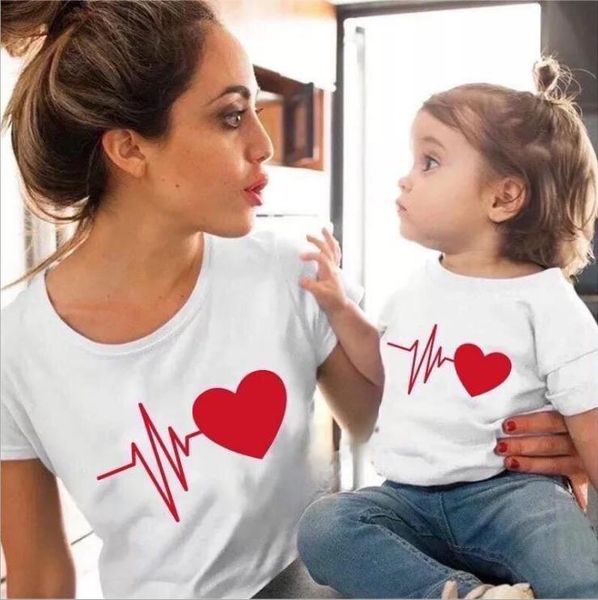 

семейное tshirts девочки мальчики мама мать мама и дочь сын семьи футболка family look matching футболка мама мамочка и me одежда # ски, Blue