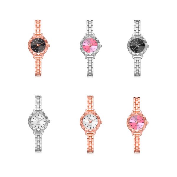 

fashion casual watches womens quartz wrist watch bracelet watches quartz wristwatches, Slivery;brown