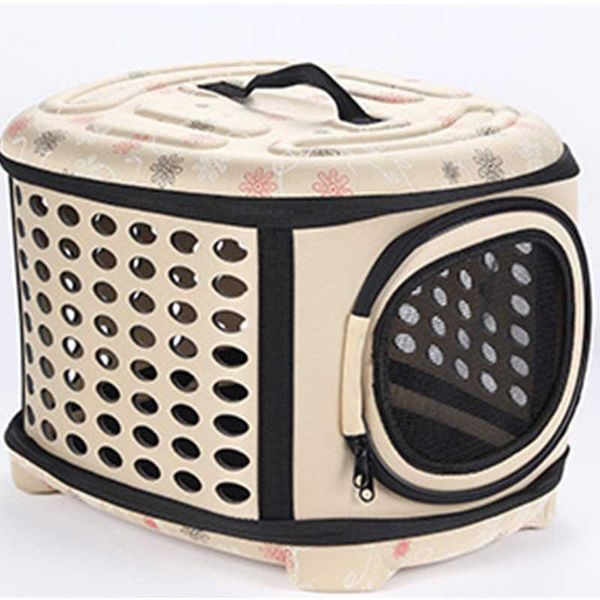 

2019 new eva pet carrier puppy dog cat outdoor travel shoulder bag small pets soft kennel pet cage 44x38x32cm