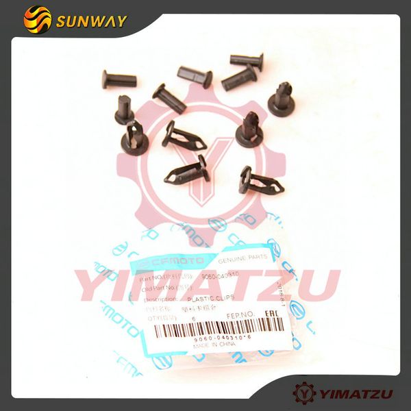 

yimatzu atv utv parts plastic clips for cfmoto cf400 cf500 cf600 cf625 cf800 cf1000 all model parts number 9060-040310