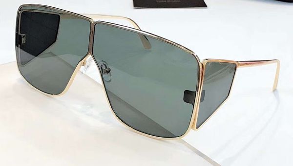 Arrefecer Spector óculos de sol de ouro w Lens / Verde 708 óculos de sol óculos escuros de grife Shades novo com caixa