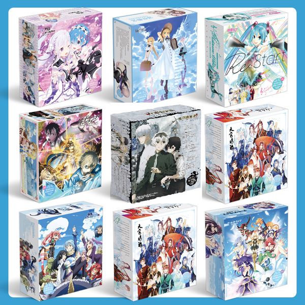 

new japanese anime naruto one piece comic set water cup postcard sticker poster gift luxury gift box anime around