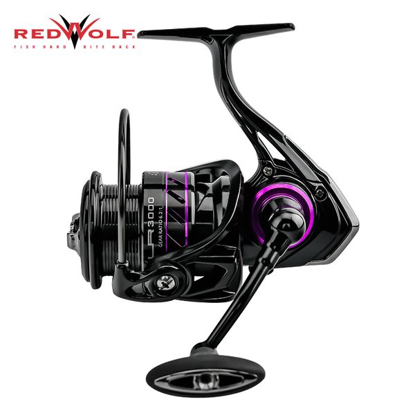 

2020 redwolf lr 6.2:1 4+1bb fishing reel 2000 3000 4000 anti-corrosion spinning reel max drag power 8kg saltwater fishing tackle