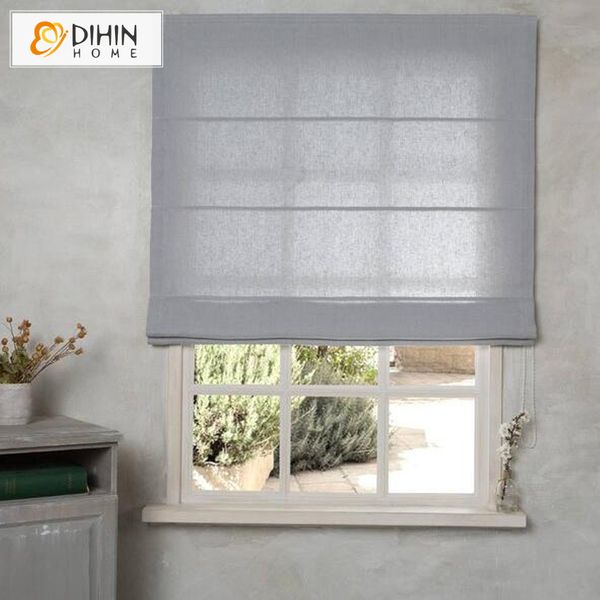 

modern custom linen custom roman shades light filter / full blackout roman shade easy install window curtains