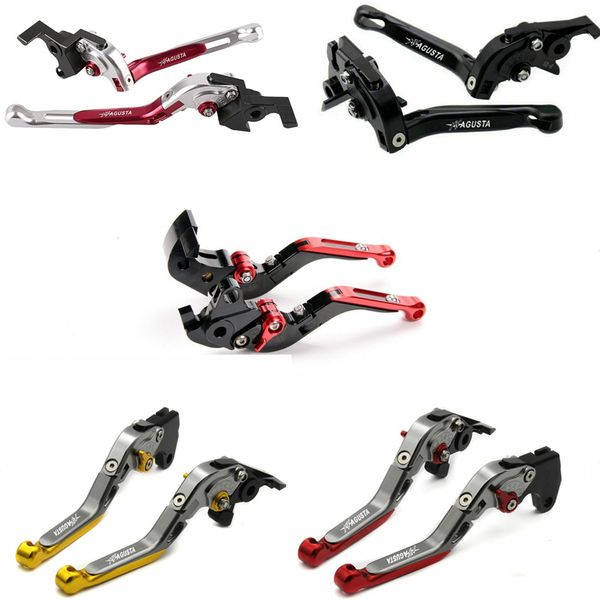 

cnc aluminum adjustable extendable foldable clutch brake lever for mv agusta brutale 675 800 rivale 800 2014-2016