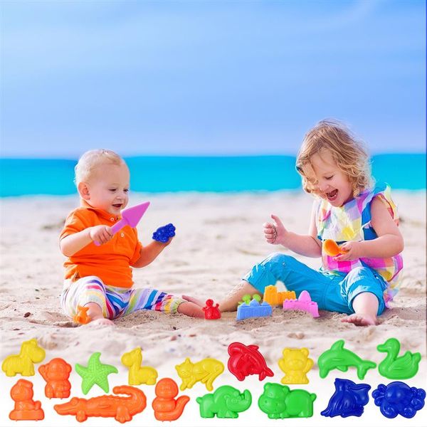 

28pcs / set play sand окѬй Ѭазвиваие игѬђки дл деей лео моѬе плж игѬђки деки