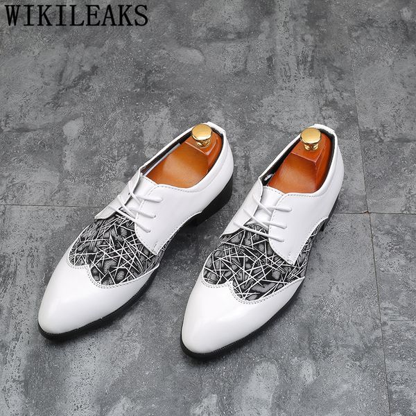 

business shoes men oxford leather coiffeur mens white black shoes wedding men classic zapatos de hombre de vestir formal