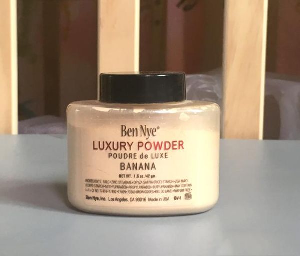 

ben nye luxury powder 42g new natural face loose powder waterproof nutritious banana brighten long-lasting