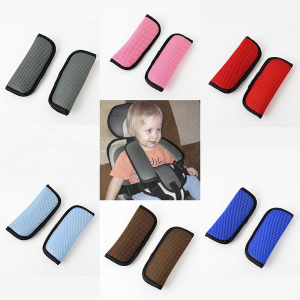 

baby stroller accessories pram cover on the stroller handle carriage shoulder pad seat safety belt strap cover protector 2pc/set
