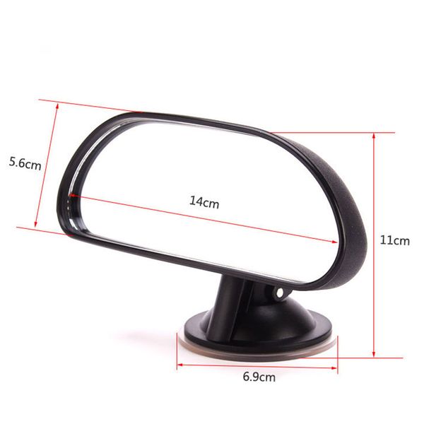 

car auto rear seat view rearview mirror baby child safety adjustable rotation bx