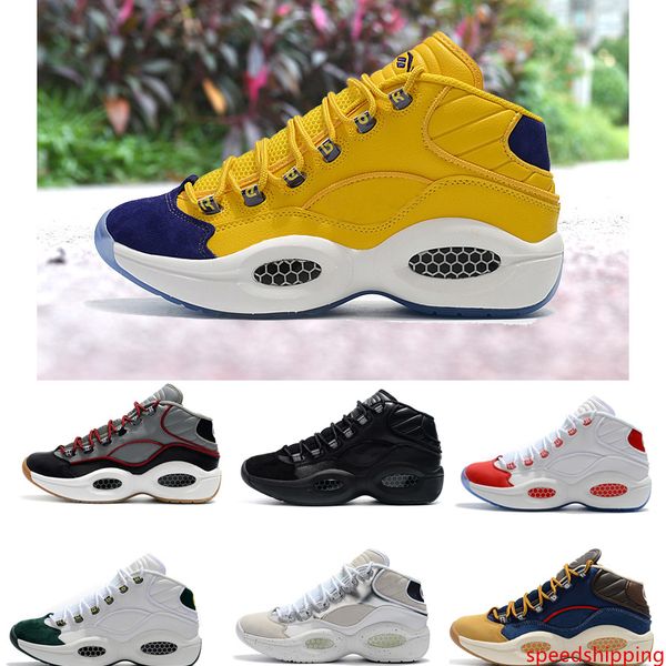 

2019 allen iverson i question 1 mid mita jet life x 1st camo pearlized red ghost of chritm basketball size 40-45