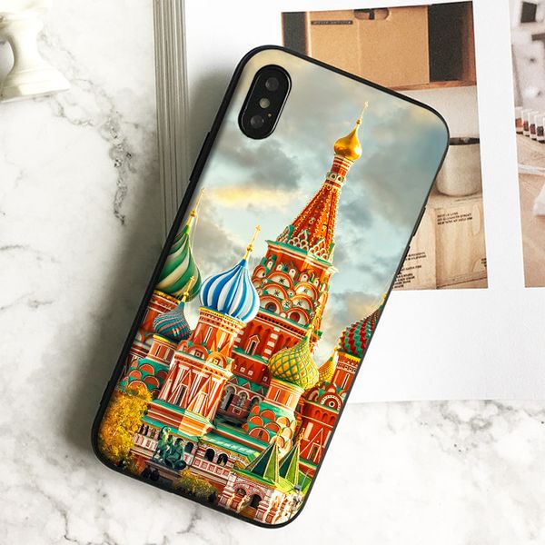 

capa luxury kremlin palace чехол для телефона iphone 11 pro xs max xr 8 7 6s plus 5 se case мягкий черный силиконовый чехол tpu