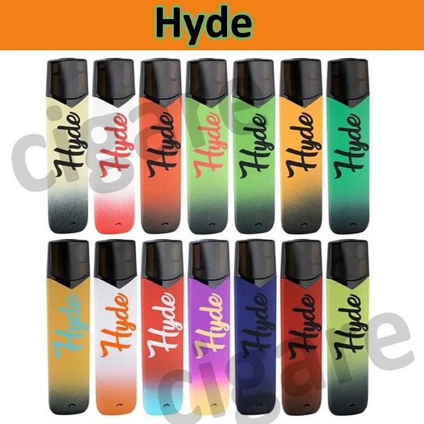 

Hyde Disposable Pod Device Kit 380mAh Battery 1.8ml Vape Stick Pen Prefilled Draw Activated Empty Cali Air Bar System VS Bidi POP XTRA Kits