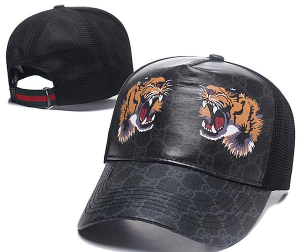 

2019 Дизайнеры Мужские Бейсболки Бренд Luxurys Голова тигра Шляпы с вышивкой Кости для
