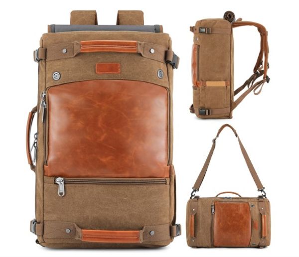 

женщины и мужчины престижное холст рюкзак военный рюкзак водонепроницаемый рюкзак на открытом воздухе спорт мода сумки для кемпинга туризм р