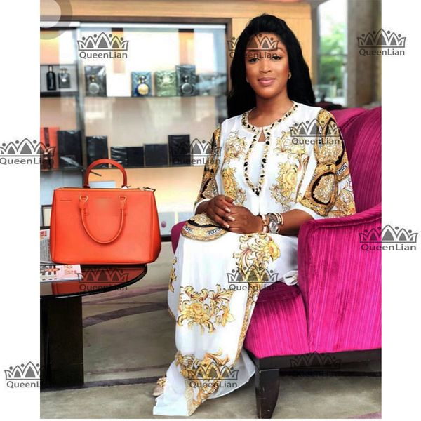 

2018 new fashion leopard grain pattern super size african loose long dashiki traditional party dress for lady xf052#, Red