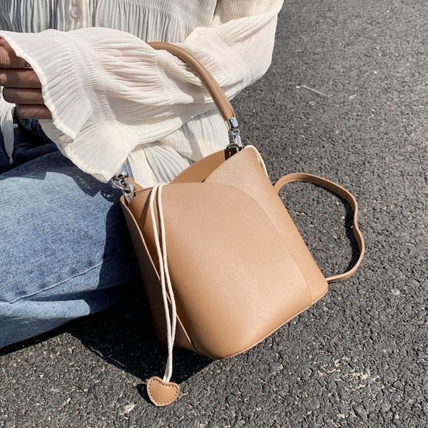 

mini pu leather bucket bags for women 2020 shoulder crossbody bags female travel totes handbags ladies fashion messenger