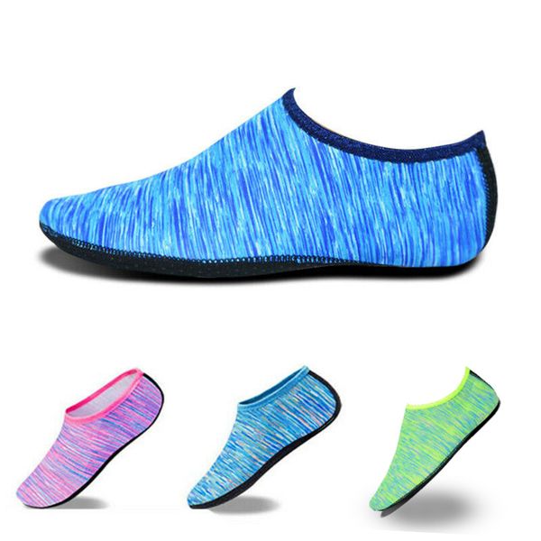 

1 pair high end bright barefoot aqua skin shoes water socks for surfing beach swim yoga exercise zj55