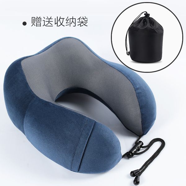 

multi-functional car mounted pillow springback u pillow travel neck support car u pp cotton memory