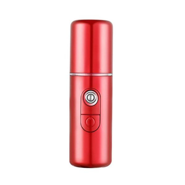 USB portatile ricaricabile spruzzatore per il viso Nano vaporizzatore per il viso spruzzatore della nebbia Mini rossetto spray per il viso vaporizzatore da viaggio idratante strumento per la cura della pelle