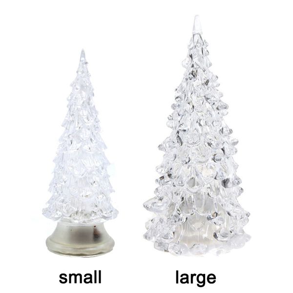 

christmas tree lamp light color changing colorful decoration for desk table home rt99