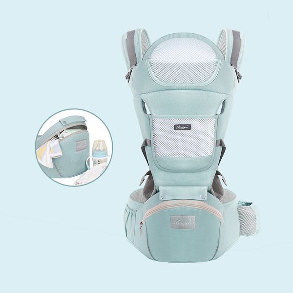 

baby carrier waist stool newborn walkers cotton mesh summer autumn backpack hipseat travel front facing pouch wrap kangaroo 2019