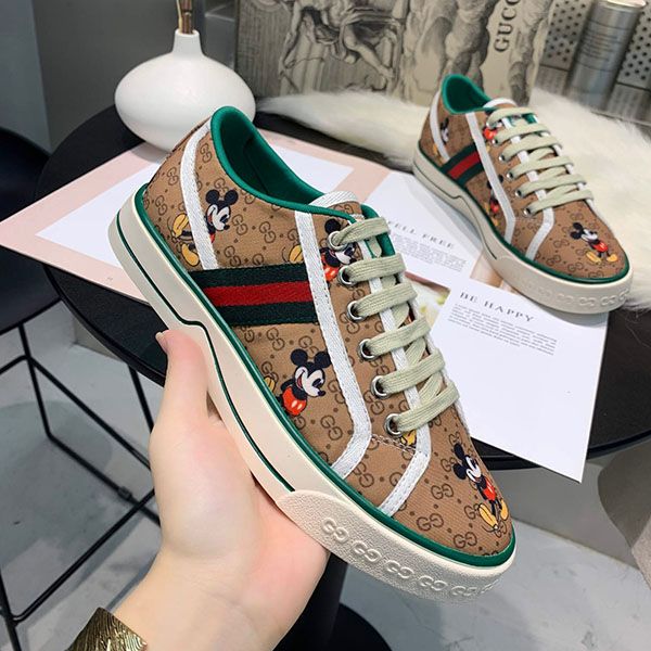 

women training shoes platform luxury classic shoes canvas leather lace up fashion leisure business vacation shoes with box, Black