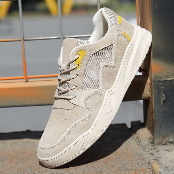 

mens sale trend style summer athletic mens breathable sports leather shoe sneakers shoes men casual sneaker new men, Black