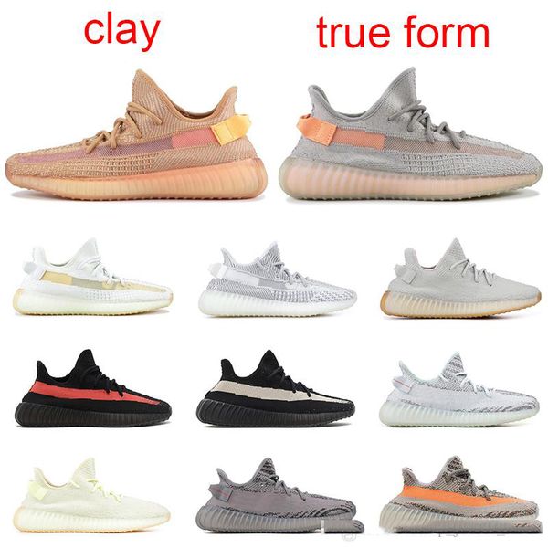 

New arrival men running hoe with box 350v2 e ame yellow zebra butter cream white black kanye we t de igner men women port neaker