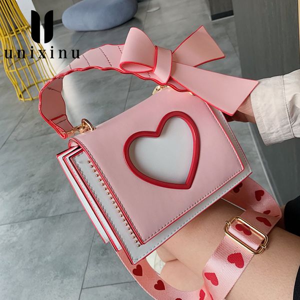 

women purses and handbag fashion red love heart shape shoulder bag women chain crossbody bag ladies purse and lady