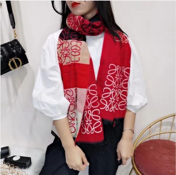 

women's scarf fashion brand scarf 100% new brand scarf classic long tassel style cashmere shawl soft thick wool, Blue;gray