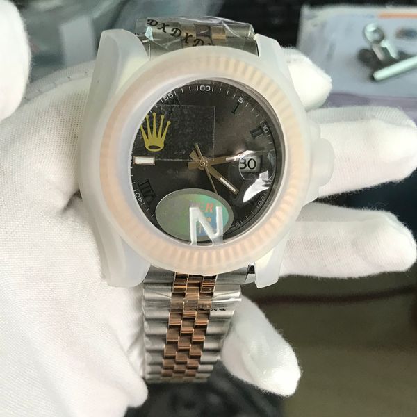 

NOOB завод V3 роли Datejust Азии 2813 сапфировое стекло 41 мм розовое золото из нержавеющей стали мужские часы механические автоматические водонепроницаемый 50 м