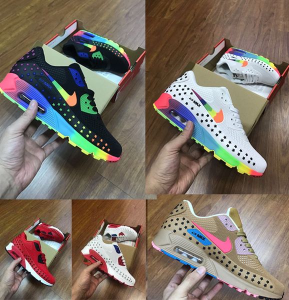 

2019 new kpu 90 running hoe for men port trainer chau ure men black white triple 90 man de igner hoe fa hion neaker