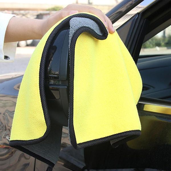 

2018 car wash microfiber towel car cleaning drying cloth care cloth detailing wash towel 30*40cm dje2241