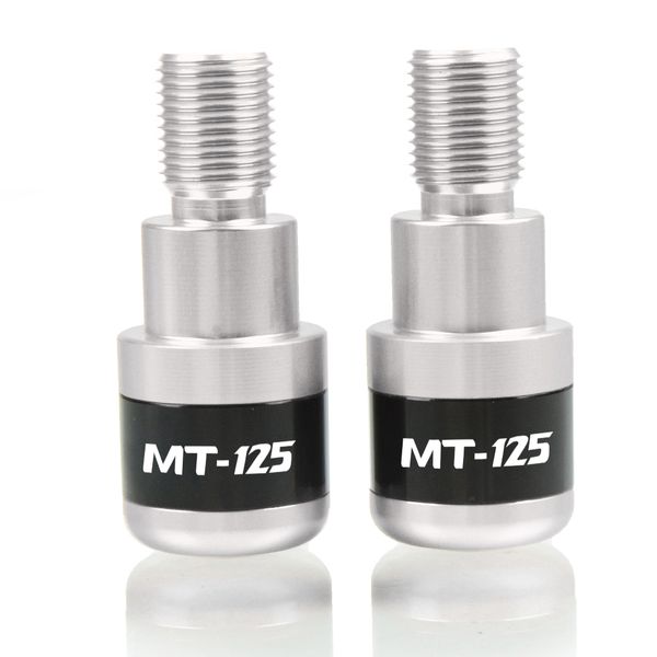 

cnc aluminum motorcycle accessories handle hand bar ends handlebar hands grip for mt125 mt 125 mt-125 2014 2015 2016 2017