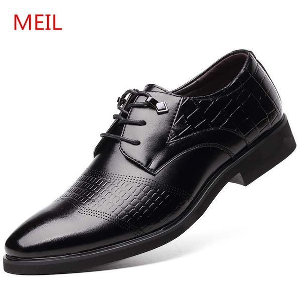 

big size 48 mens casual genuine leather formal shoes men oxford office dress shoes men wedding flats chaussure homme, Black