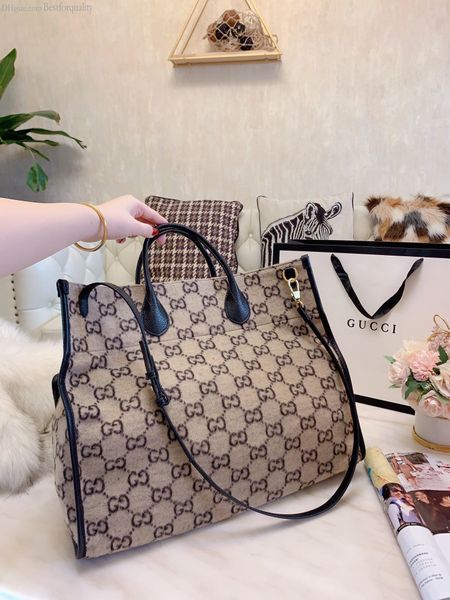 

handbag women fashion large capacity messenger bag handbag wool shopping bag