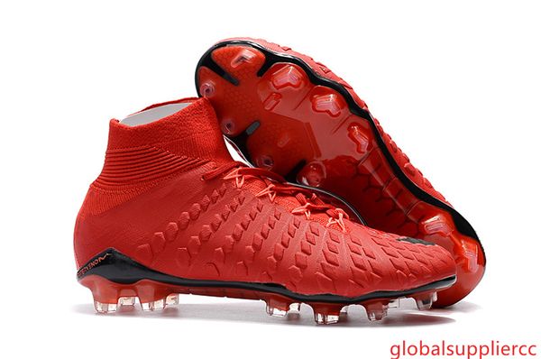 

бутсы красные цвета футбол бутсы оригинал hypervenom phantom iii df fg футбольные бутсы
