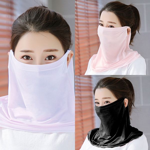 

xoq9r women style printed headband bandana scarf men 233 sea seamless face mask tube ring scarf multifunctional shipping, Black