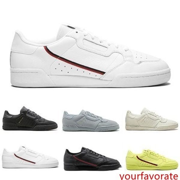 

2019 calabasas powerphase grey continental 80 casual shoes kanye west aero blue core black og white men women trainer sports sneakers 40-45