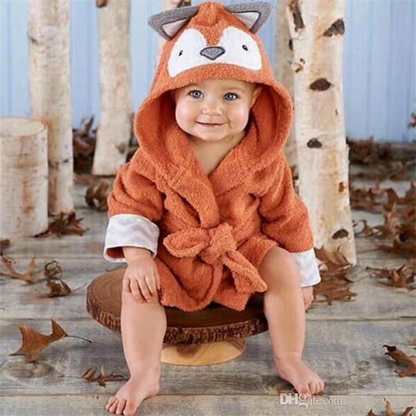 New Arrival Hooded Baby Bathrobe