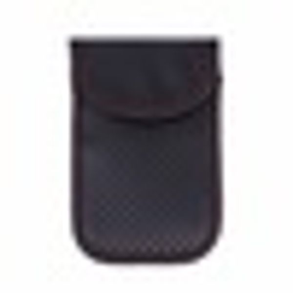 

remote key cover pouch polyurethane carbon fiber pattern black 125*80*10mm keyless anti-hacking