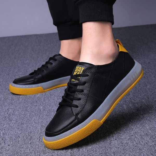 

genuine leather, Black